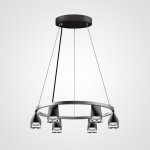 Подвесная люстра ALERT Черный ImperiumLoft 140506-26