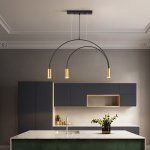 Подвесной светильник ARC 3 Black ImperiumLoft 140522-26