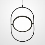 Подвесной светильник ARVET вертикальный Чёрный ImperiumLoft 140533-26