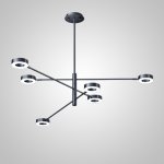 Подвесная люстра ATISSA S 6 D115 Black ImperiumLoft 140538-26