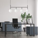 Подвесной светильник AUSTERE Black ImperiumLoft 140541-26