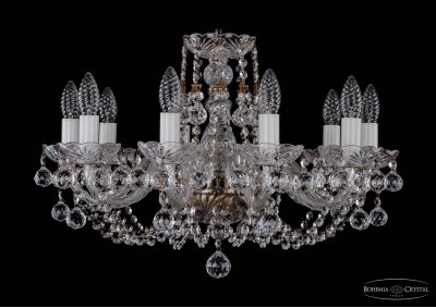 Люстра хрустальная Bohemia Ivele 1406/10/195/Pa/Balls