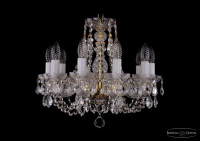 Люстра хрустальная Bohemia Ivele 1406/10/141/G/Leafs