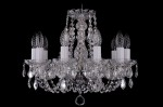 Люстра хрустальная Bohemia Ivele 1406/10/141/Ni/Leafs
