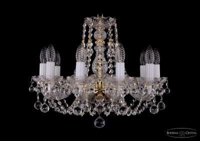 Люстра хрустальная Bohemia Ivele 1406/10/160/G/Balls