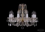 Люстра хрустальная Bohemia Ivele 1406/10/160/G/Leafs