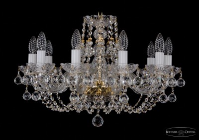 Люстра хрустальная Bohemia Ivele 1406/10/195/G/Balls