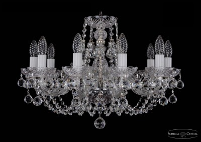 Люстра хрустальная Bohemia Ivele 1406/10/195/Ni/Balls