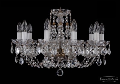 Люстра хрустальная Bohemia Ivele 1406/10/195/Pa/Leafs