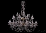 Люстра хрустальная Bohemia Ivele 1406/16+8+4/530-180/2d/G