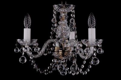 Люстра хрустальная Bohemia Ivele 1406/3/141/Pa/Balls Люстра хрустальная Bohemia Ivele 1406/3/141/Pa/Balls