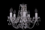 Люстра хрустальная Bohemia Ivele 1406/5/141/Ni/Balls
