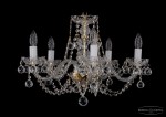 Люстра хрустальная Bohemia Ivele 1406/5/195/G/Balls