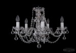 Люстра хрустальная Bohemia Ivele 1406/5/195/Ni/Balls