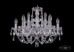 Люстра хрустальная Bohemia Ivele 1406/6+3/195/Ni