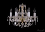 Люстра хрустальная Bohemia Ivele 1406/6/141/G/Leafs