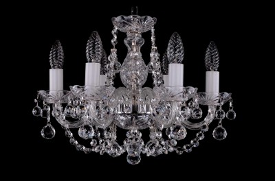Люстра хрустальная Bohemia Ivele 1406/6/141/Ni/Balls Люстра хрустальная Bohemia Ivele 1406/6/141/Ni/Balls