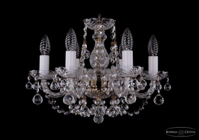 Люстра хрустальная Bohemia Ivele 1406/6/141/Pa/Balls Люстра хрустальная Bohemia Ivele 1406/6/141/Pa/Balls