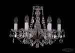 Люстра хрустальная Bohemia Ivele 1406/6/160/Pa/Leafs