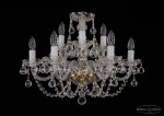 Люстра хрустальная Bohemia Ivele 1406/6+3/195/G/Balls