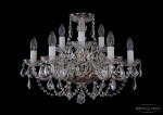 Люстра хрустальная Bohemia Ivele 1406/6+3/195/Pa/Leafs