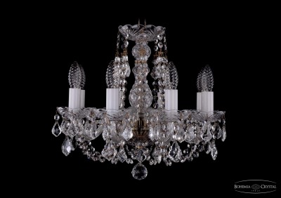 Люстра хрустальная Bohemia Ivele 1406/8/141/Pa/Leafs Люстра хрустальная Bohemia Ivele 1406/8/141/Pa/Leafs