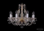Люстра хрустальная Bohemia Ivele 1406/8/160/G/Balls