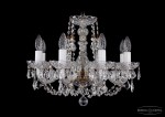 Люстра хрустальная Bohemia Ivele 1406/8/160/Pa/Leafs