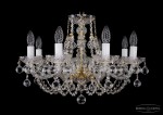 Люстра хрустальная Bohemia Ivele 1406/8/195/G/Balls