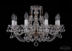 Люстра хрустальная Bohemia Ivele 1406/8/195/Pa/Balls
