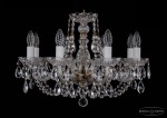 Люстра хрустальная Bohemia Ivele 1406/8/195/Pa