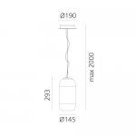 Подвесной светильник Gople Mini Copper Artemide