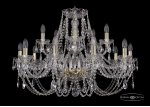 Люстра хрустальная Bohemia Ivele 1406/10+5/300/G