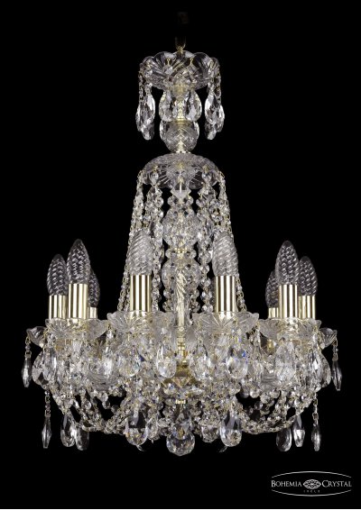 Люстра хрустальная Bohemia Ivele 1406/10/141/XL-58/G Люстра хрустальная Bohemia Ivele 1406/10/141/XL-58/G