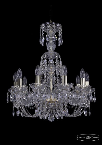 Люстра хрустальная Bohemia Ivele 1406/10/195/XL-64/G Люстра хрустальная Bohemia Ivele 1406/10/195/XL-64/G