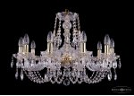 Люстра хрустальная Bohemia Ivele 1406/10/240/G