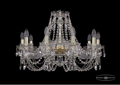 Люстра хрустальная Bohemia Ivele 1406/10/240/G