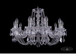 Люстра хрустальная Bohemia Ivele 1406/10/240/Ni/Leafs
