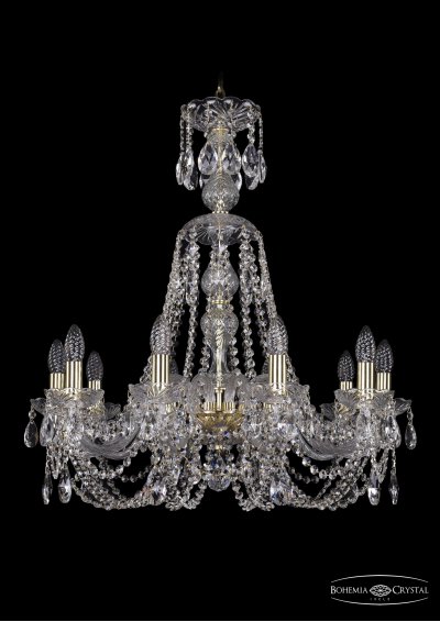 Люстра хрустальная Bohemia Ivele 1406/10/240/XL-74/G Люстра хрустальная Bohemia Ivele 1406/10/240/XL-74/G