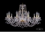 Люстра хрустальная Bohemia Ivele 1406/10/300/G/Balls