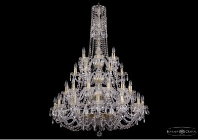 Люстра хрустальная Bohemia Ivele 1406/12+12+6+6/300/4d/G Люстра хрустальная Bohemia Ivele 1406/12+12+6+6/300/4d/G