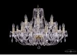 Люстра хрустальная Bohemia Ivele 1406/12+6/300/G