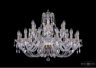 Люстра хрустальная Bohemia Ivele 1406/12+6/300/Pa
