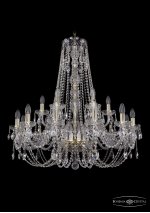 Люстра хрустальная Bohemia Ivele 1406/12+6/300/h-90/G