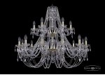 Люстра хрустальная Bohemia Ivele 1406/12+6/360/2d/G