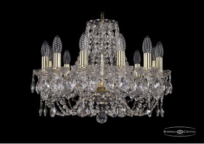 Люстра хрустальная Bohemia Ivele 1406/12/160/G Люстра хрустальная Bohemia Ivele 1406/12/160/G