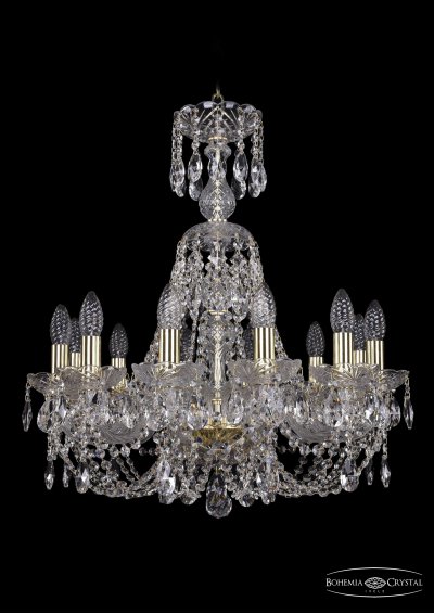 Люстра хрустальная Bohemia Ivele 1406/12/195/XL-64/G Люстра хрустальная Bohemia Ivele 1406/12/195/XL-64/G