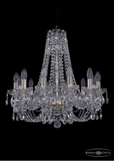 Люстра хрустальная Bohemia Ivele 1406/12/195/h-60/G Люстра хрустальная Bohemia Ivele 1406/12/195/h-60/G