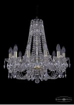 Люстра хрустальная Bohemia Ivele 1406/12/195/h-60/G