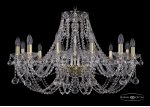 Люстра хрустальная Bohemia Ivele 1406/12/300/G/Balls